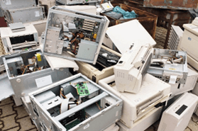 Rifiuti plastici compressi